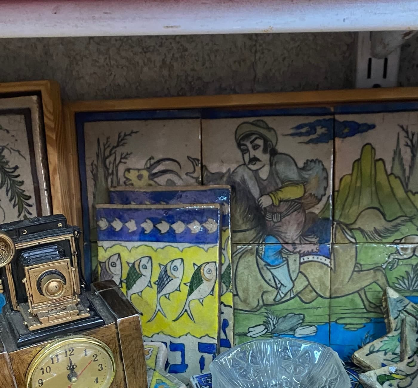תמונת אריחים של רוכב